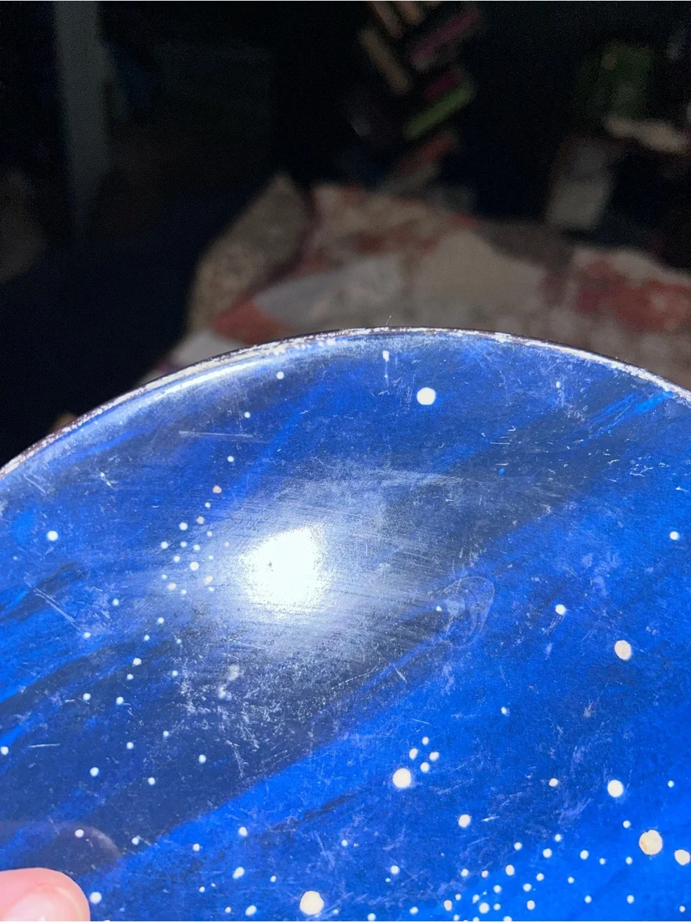 Galaxy Ceramic Salad Plates Set of 4